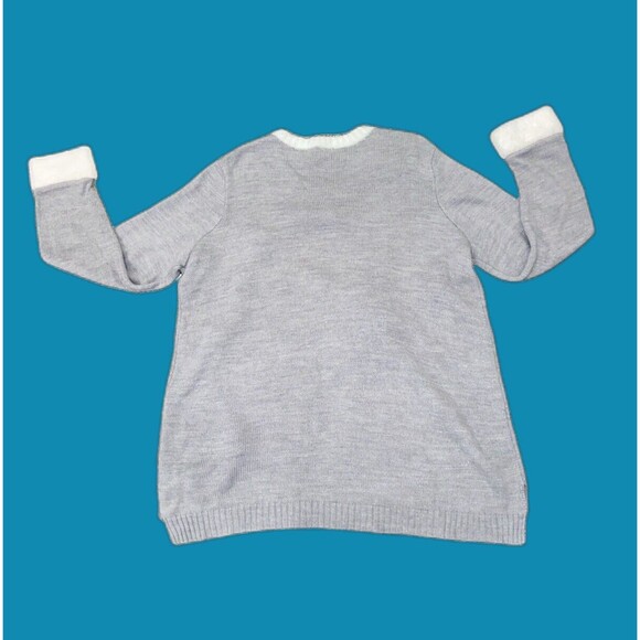 Holiday Time Christmas Cat With Glasses Plus Size 1x Holiday Ugly Sweater - Picture 2 of 12